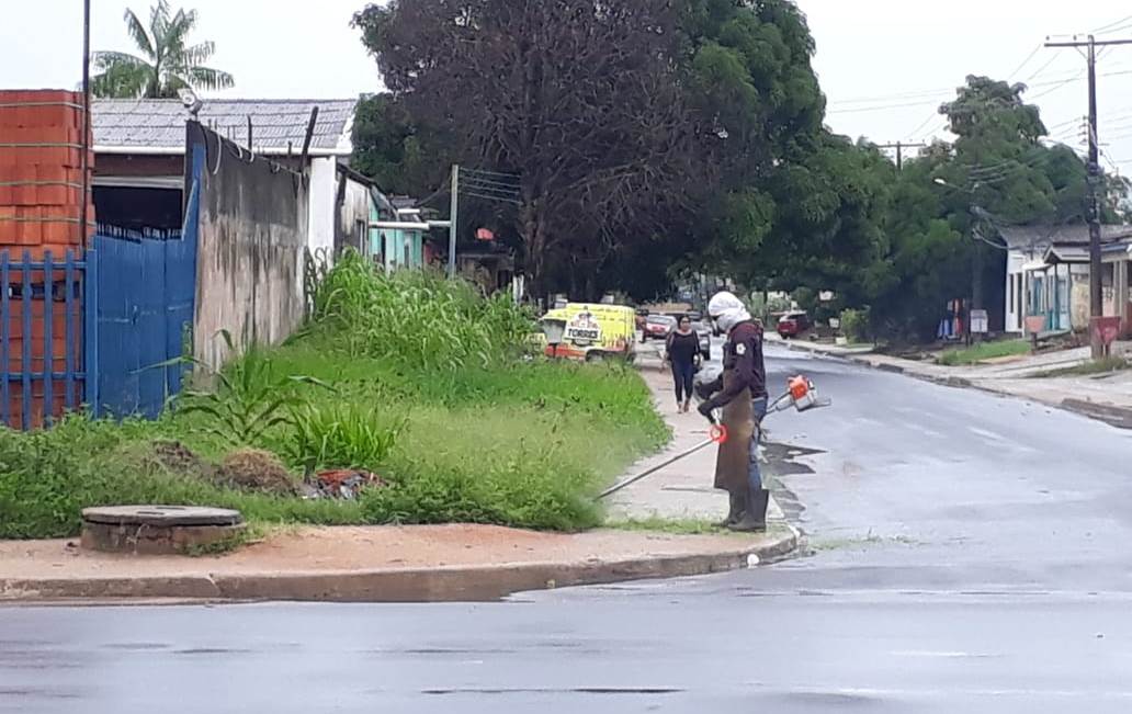 Serviço de Limpeza abrange vários bairros conforme cronograma da Secretaria de Meio Ambiente .